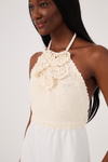 Vestido Busto Crochet