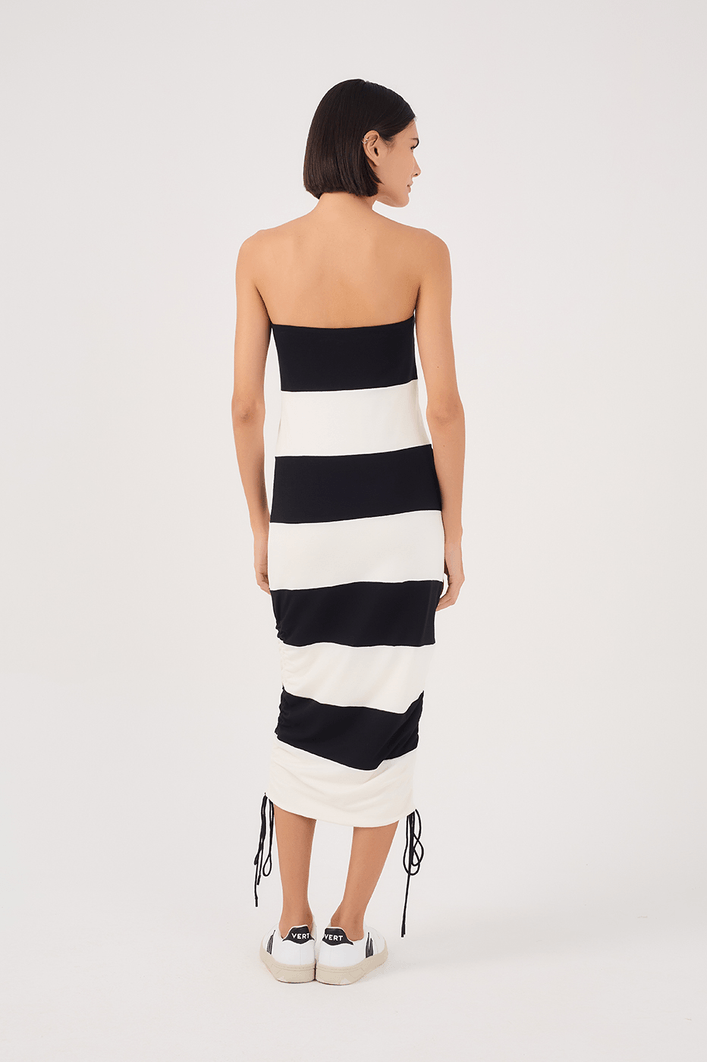 Vestido Estampa Listra Maresia