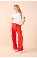 T-shirt Bordado Piece And Quiet