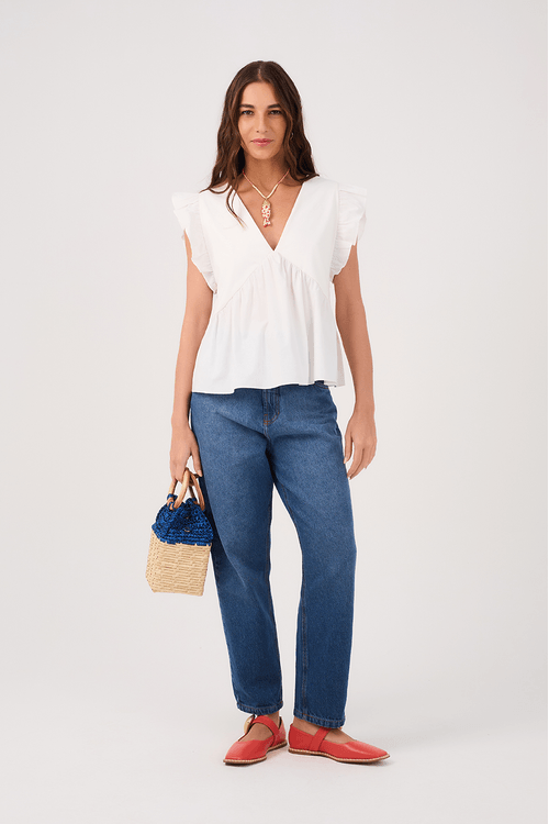 Calça Jeans Clássica