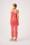 Vestido Ombro Só Tule Estampa Drop