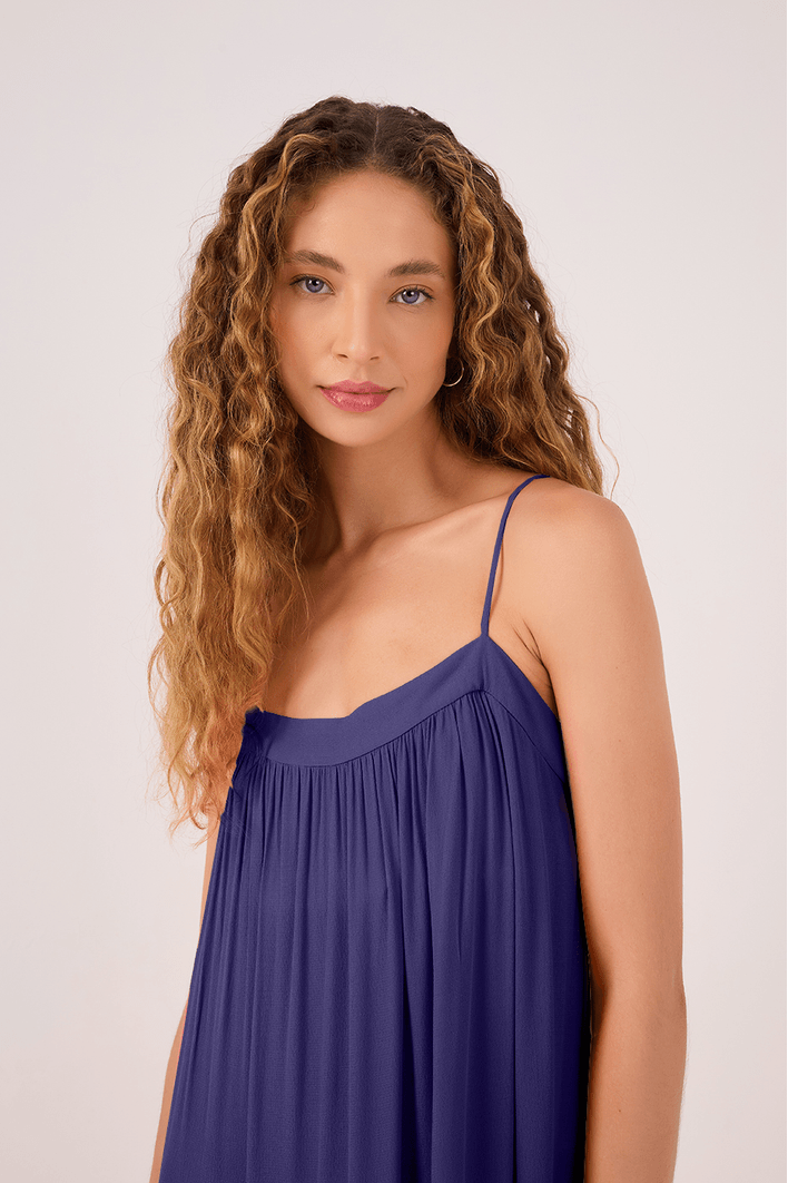 Vestido Longo Crepe Marias