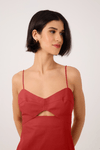 Vestido Curto Recortes