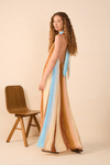 Vestido Cropped Lurex Estampa Recanto
