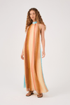 Vestido Cropped Lurex Estampa Recanto