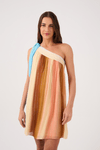 Vestido Lurex Estampa Recanto