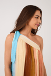 Vestido Lurex Estampa Recanto