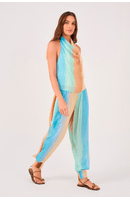 Calça Lurex Estampa Recanto