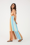 Vestido Cropped Nó Lurex Estampa Recanto
