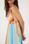 Vestido Cropped Nó Lurex Estampa Recanto
