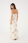 Vestido Cropped Linho Estampa Cenas