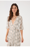 Vestido Tule Estampa Energia