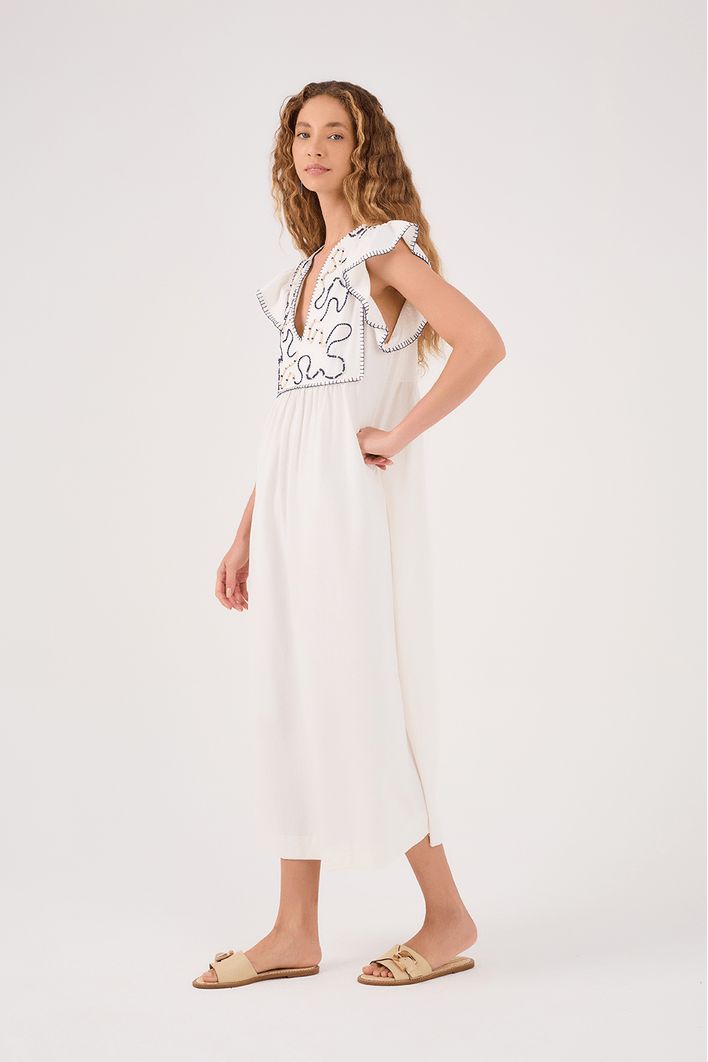 Vestido Bordado Pala
