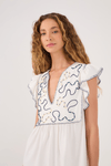 Vestido Bordado Pala