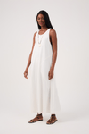 Vestido Recortes Malha Com Tecido