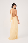 Vestido Longo Lurex Frente Única