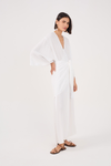 Vestido Cropped Crepe Pareô
