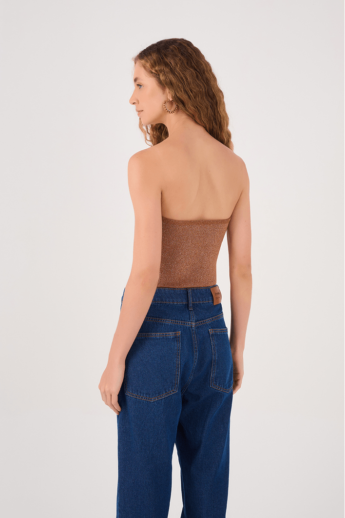 Corselet Tricot Brilho