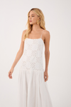 Vestido Cropped Patch Crochê