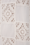 Vestido Cropped Patch Crochê