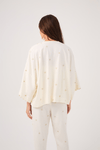 Kimono Linho Bordado Lurex Sol