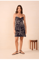 Vestido Bojo Estampa Mar