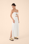 Vestido Recortes Frente