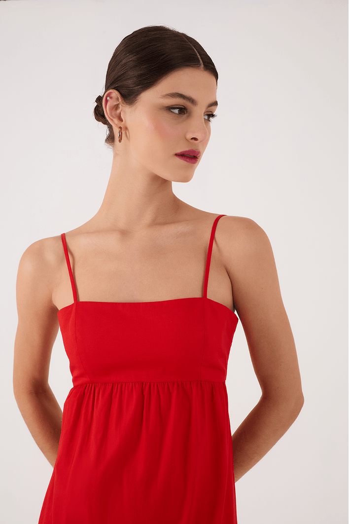 Vestido Cropped Algodão