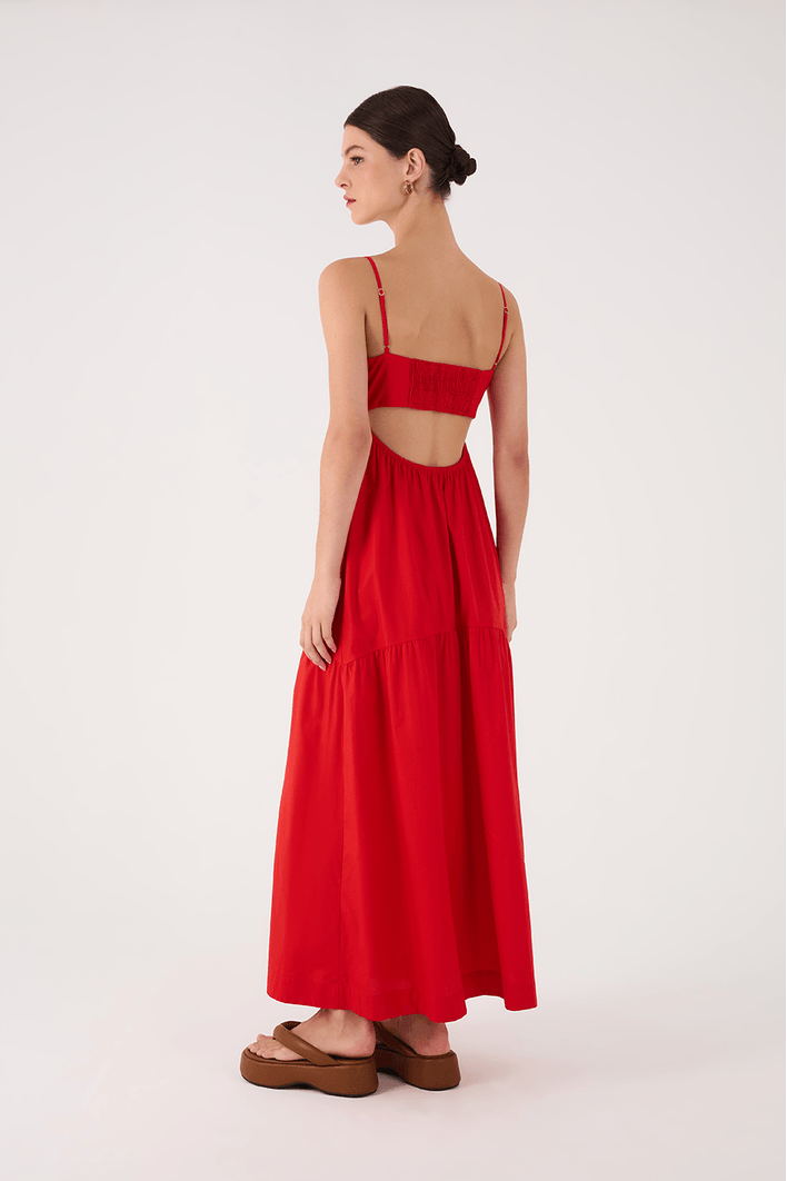 Vestido Cropped Algodão