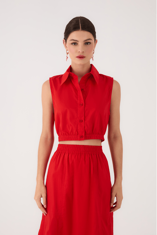 Camisa Cropped