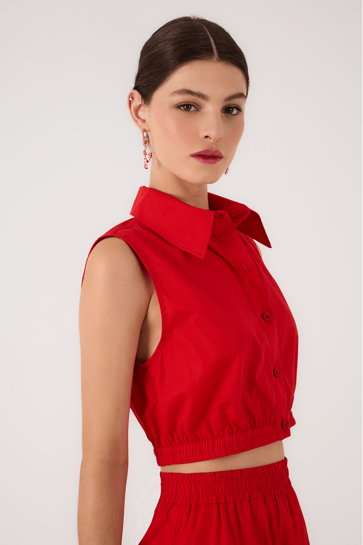 Camisa Cropped