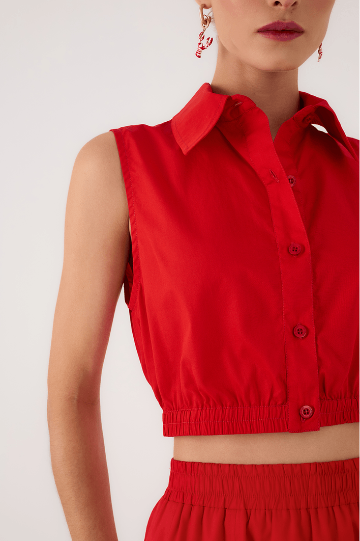 Camisa Cropped