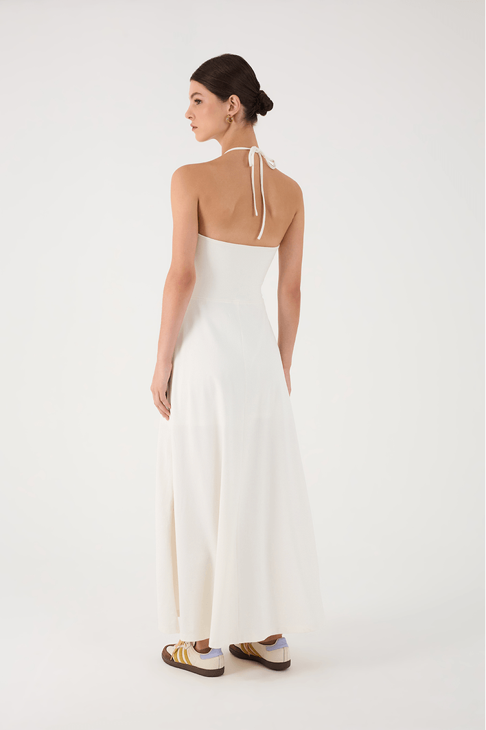 Vestido Recortes Frente