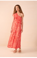 Vestido Cropped Estampa Lagoa Guará