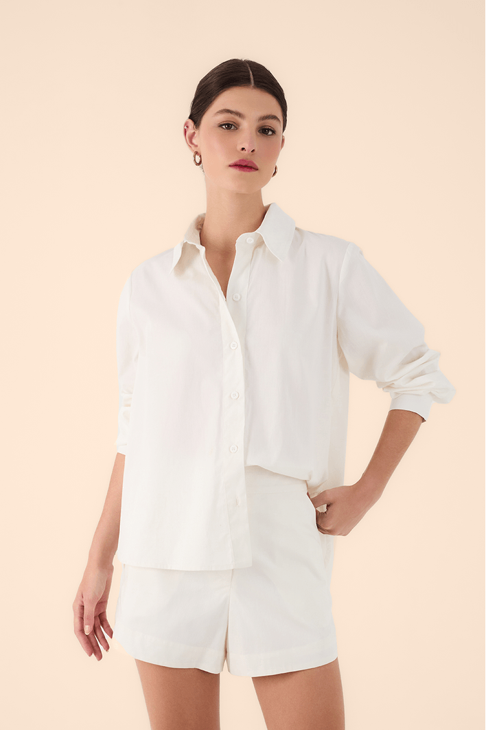 Camisa Alfaiataria Algodão