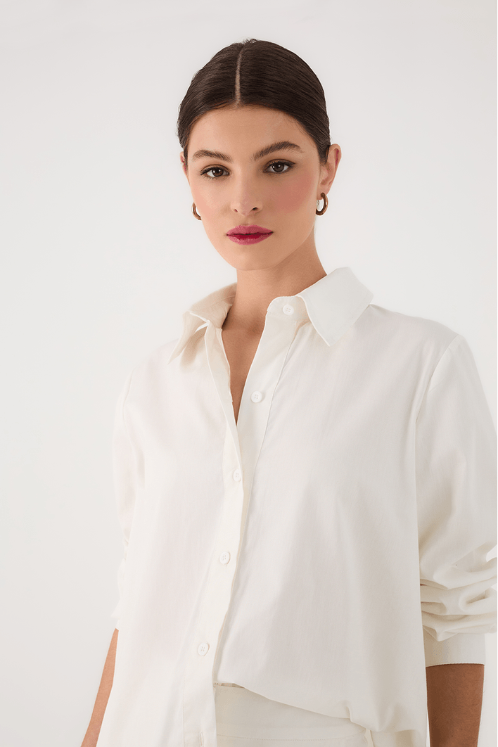 Camisa Alfaiataria Algodão