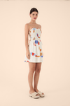 Vestido Curto Estampa Sol