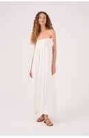 Vestido Amplo Tqc Com Broche Flor