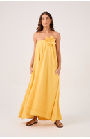 Vestido Amplo Tqc Com Broche Flor
