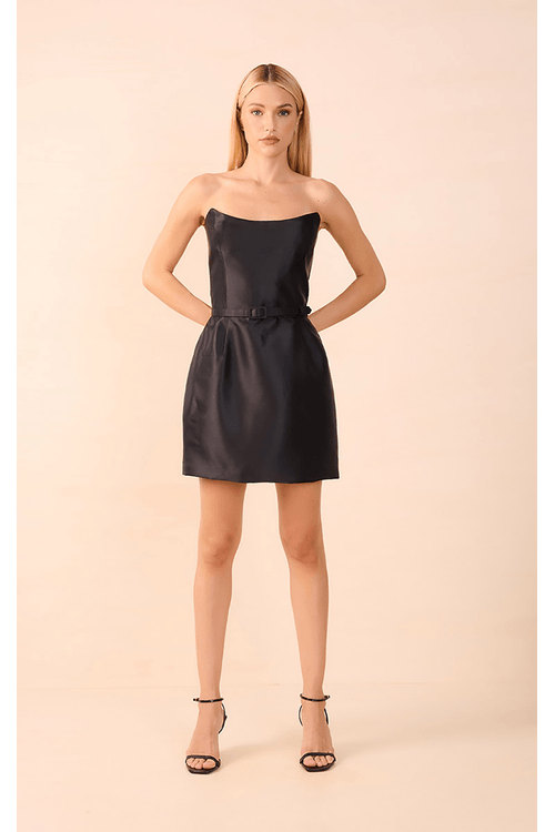 Vestido Cinto Tulipa