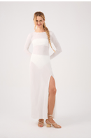 Vestido Tule Duplo Com Biquini