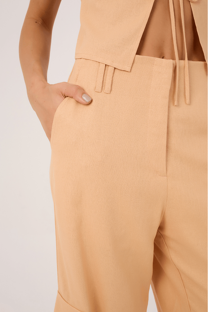 Calça Linho Cargo