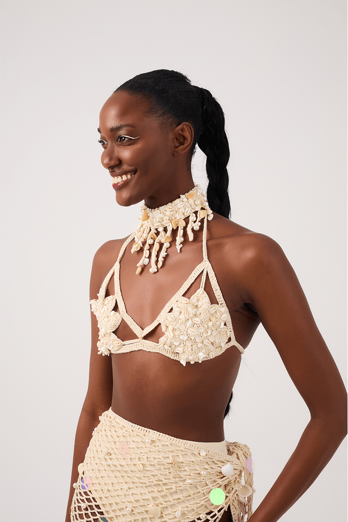 Top Crochet Bordado