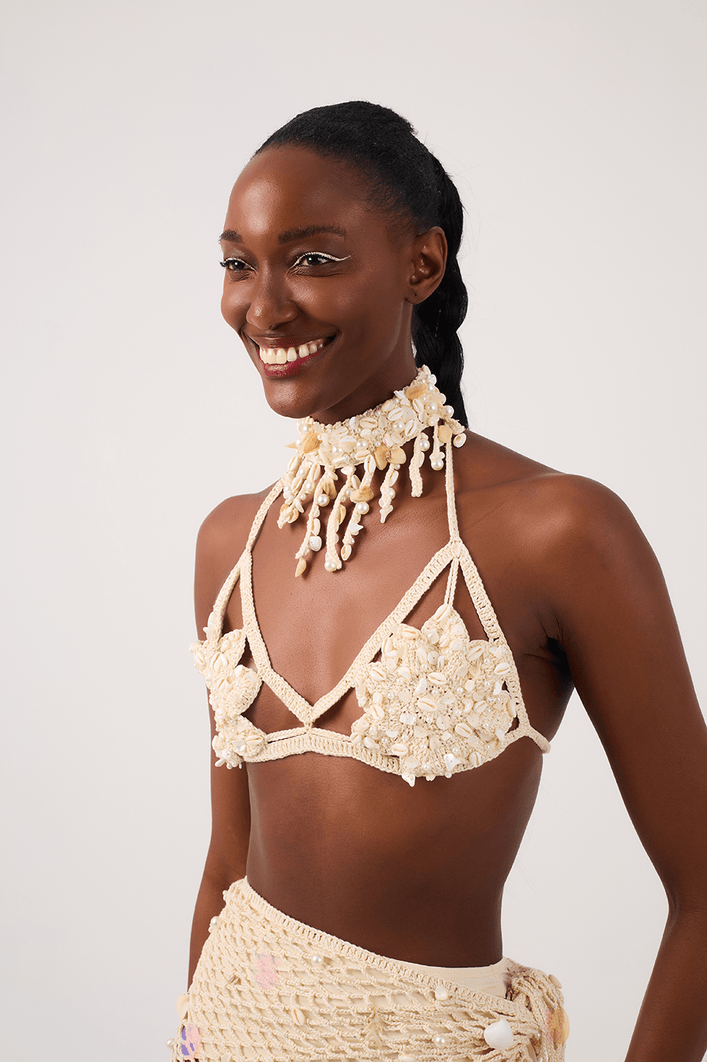 Top Crochet Bordado
