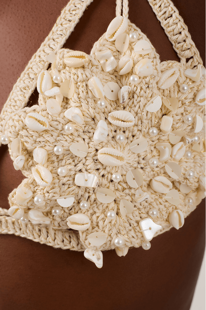 Top Crochet Bordado