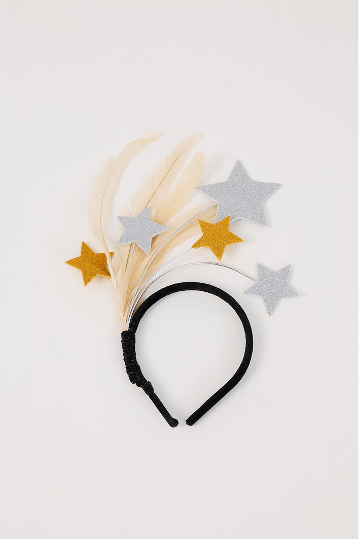 Arco Estrelas Com Penas
