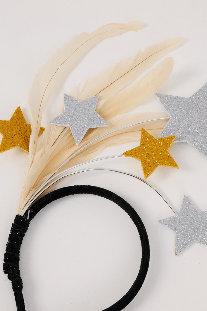 Arco Estrelas Com Penas