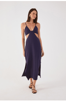 Vestido Cropped Decote Lateral