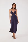 Vestido Cropped Decote Lateral