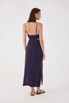 Vestido Cropped Decote Lateral